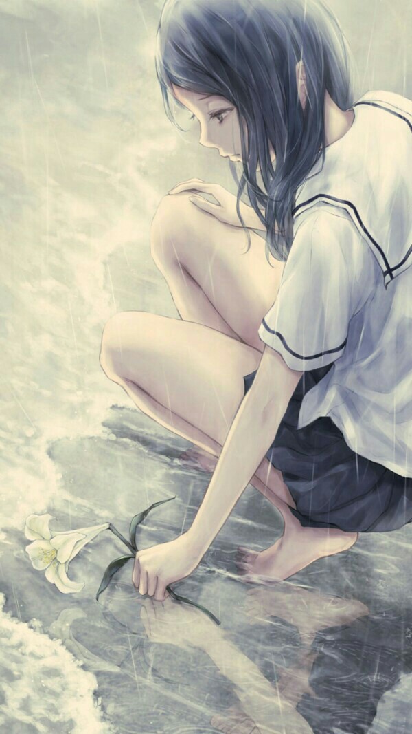傷感女生動(dòng)漫圖片